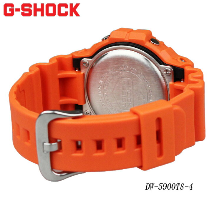 楽天市場】CASIO G-SHOCK 時計 ジーショック オレンジ DW-5900TS-4 