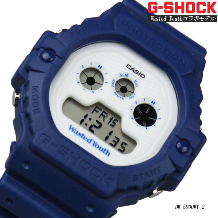 楽天市場】CASIO G-SHOCK 時計 ジーショック Wasted Youth コラボ 