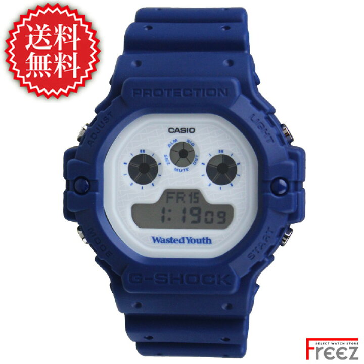 楽天市場】CASIO G-SHOCK 時計 ジーショック Wasted Youth コラボ 