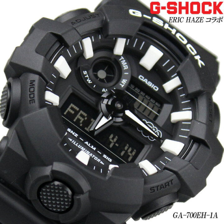 楽天市場】カシオ G-SHOCK ERIC HAZE エリックヘイズコラボ 35周年記念  