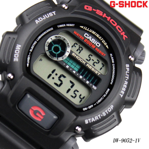 CASIO カシオ G-SHOCK ジーショック DW-9052-1V 黒 BLACK 腕時計