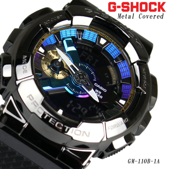 楽天市場】カシオ G-SHOCK 腕時計 メンズ METAL COVERED メタルカバー 