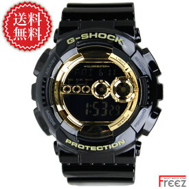 CASIO カシオ G-SHOCK G-ショック 黒金　 ジーショック 腕時計 メンズGD-100GB-1 BLACK×GOLD【あす楽】【送料無料】