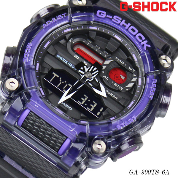 楽天市場】カシオ G-SHOCK メンズ 腕時計 デジアナ GA-900TS-6A【あす 