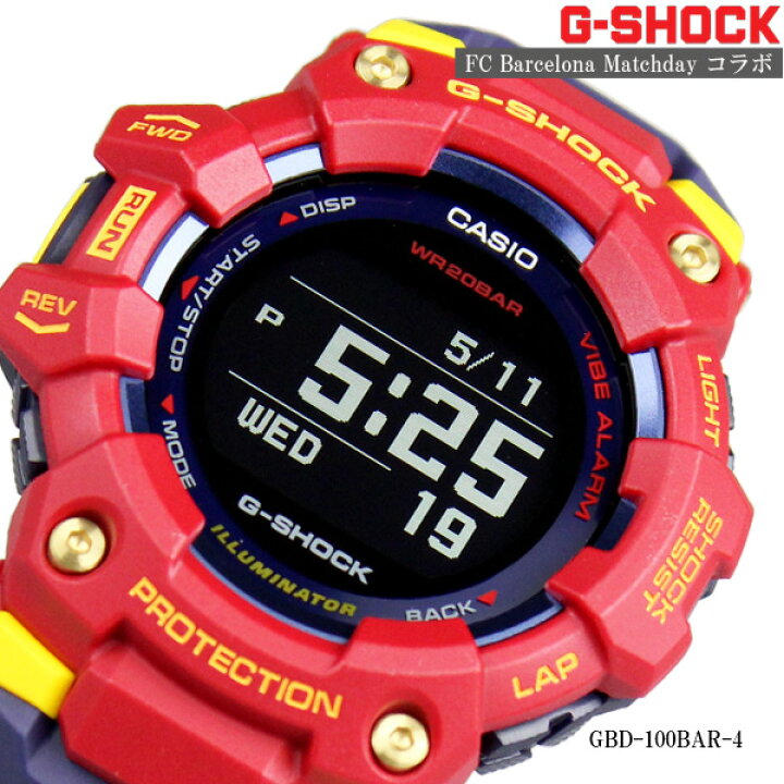楽天市場】カシオ G-SHOCK ジーショック 腕時計 メンズ FC Barcelona 