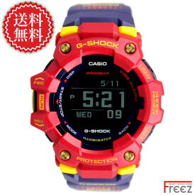 カシオ G-SHOCK ジーショック 腕時計 メンズ FC Barcelona Matchday コラボ G-SQUAD Bluetooth GPS GBD-100BAR-4【あす楽】【送料無料】