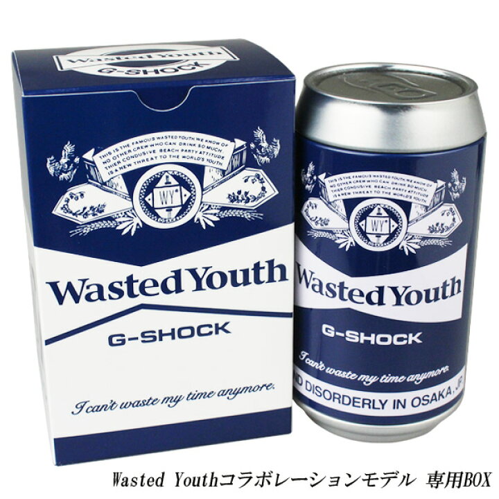 楽天市場】CASIO G-SHOCK 時計 ジーショック Wasted Youth コラボ 
