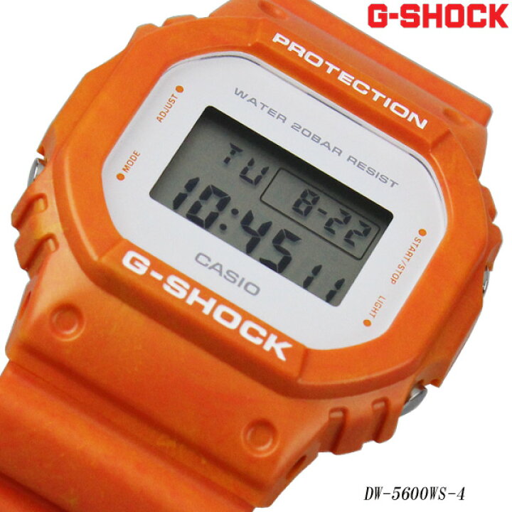 楽天市場】CASIO G-SHOCK 時計 メンズ 腕時計 オレンジ ORANGE DW