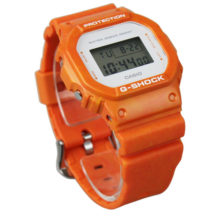楽天市場】CASIO G-SHOCK 時計 メンズ 腕時計 オレンジ ORANGE DW 