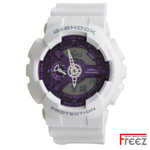 �J�V�I G-SHOCK �z���C�g �� �v���V���X�n�[�g�Z���N�V���� GA-110WS-7A�y�����y�z�y���������z
