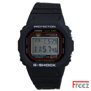 CASIO G-SHOCK DW-5000R-1A �J�V�I G�V���b�N �����Y �r���v ����G-SHOCK�������f�� �X�N�����[�o�b�N �u���b�N �X�N�G�A �f�W�^�� �C�O���f��
