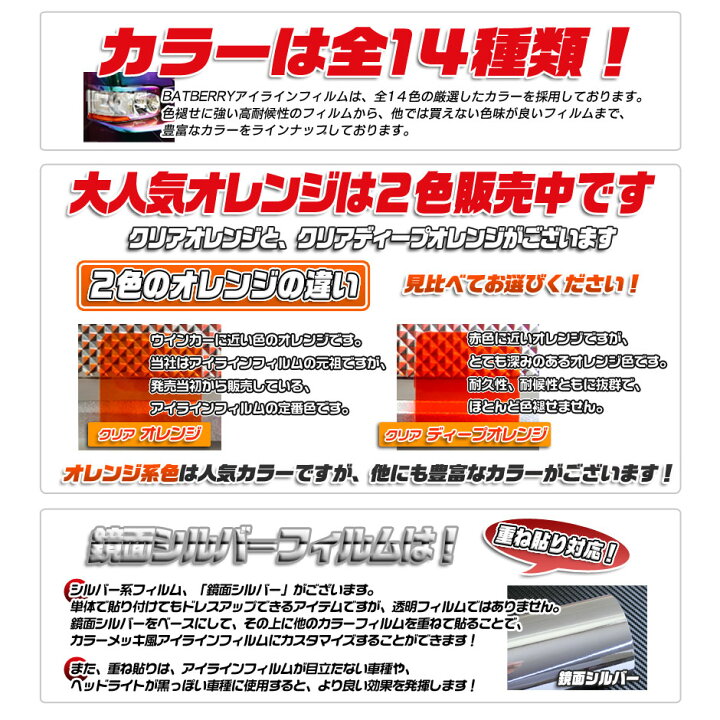 楽天市場 Batberryアイラインフィルム レガシィ Be Bh 前期 アイラインフィルムｔ 2 ポイント消化 オートパーツ フジプランニング