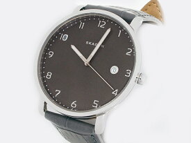 富士屋◆値下げ品◆スカーゲン SKAGEN SKW6306 メンズ デイト クオーツ ブラウン文字盤 腕時計【中古】