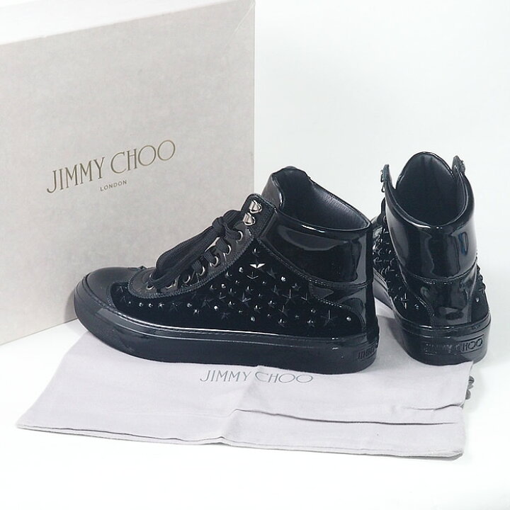 楽天市場】富士屋◇ ジミーチュウ JIMMY CHOO スタースタッズ エナメル 