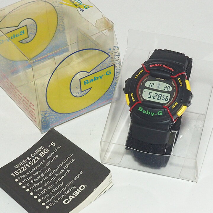 楽天市場】富士屋◇ カシオ CASIO ベビーG BG-320R-1AT レゲエ 