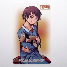 富士屋◆ Serial experiments lain シリアルエクスぺリメンツレイン 岩倉玲音 50度数 テレカ テレフォンカード 未使用【中古】