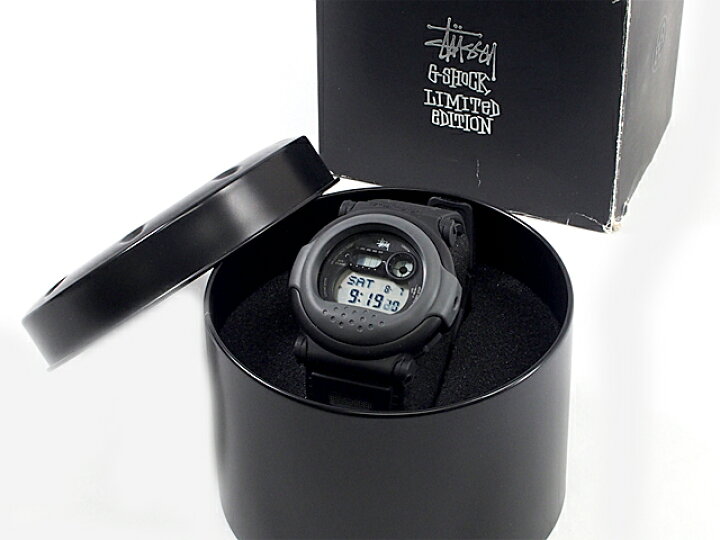 中古】G-SHOCK × Stussy G-001ST ジェイソン ブラック カシオ ジー  