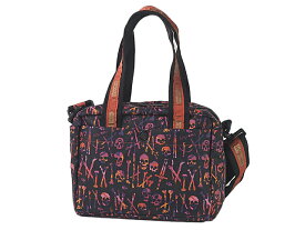 富士屋◆レスポートサック LeSportsac アーティスト・イン・レジデンス 2WAYバッグ スカル【中古】