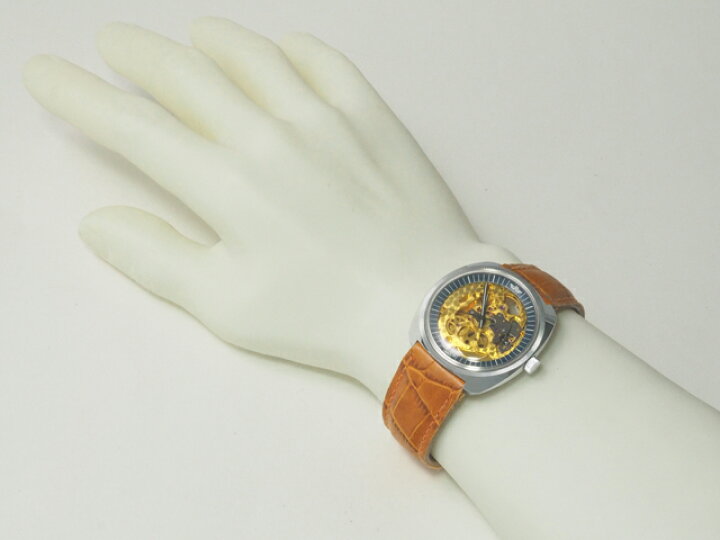 楽天市場】富士屋◇ロイス ROYCE スケルトン メンズ 自動巻 腕時計  