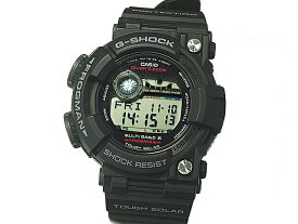 富士屋◆カシオ CASIO Gショック フロッグマン GWF-1000-1JF ラバー メンズ ソーラー電波 腕時計【中古】