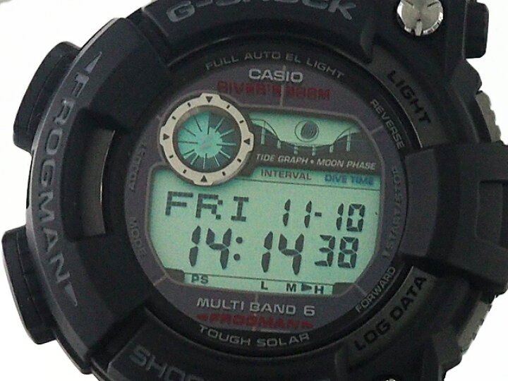 楽天市場】富士屋◇カシオ CASIO Gショック フロッグマン GWF-1000-1JF 