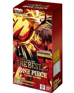 ONE PIECEJ[hQ[ v~Au[X^[ ONE PIECE CARD THE BEST vol.2yPRB-02z yJ1J[gi20BOXjz