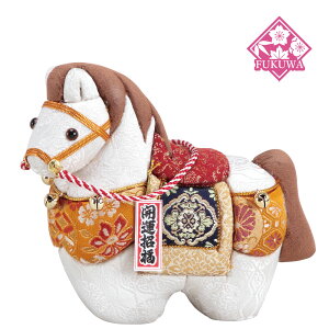 木目込み 干支 キット 午 うま (木目込み人形キット 馬 NO.15 金らん 西陣織正絹) 材料 きめこみ 手芸キット 型紙・布付き 干支木目込み