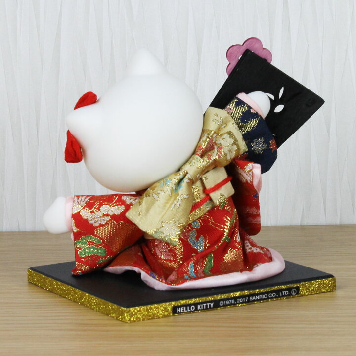 楽天市場】羽子板 初正月 (ハローキティ 日本人形 5号羽子板 kt537-02 