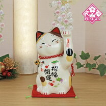 楽天市場】招き猫 貯金箱 陶器の通販