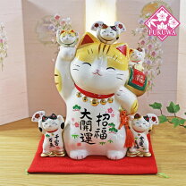 楽天市場】招き猫 大 9号の通販