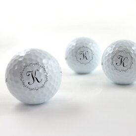 イニシャル グッズ｜ ゴルフボール 【□ タイトリスト PRO V1x 3個に印刷】【□ イニシャル 】(簡単オーダー) 推しカラー 名入れ ギフト 誕生日 プレゼント 父の日 母の日 敬老の日 還暦祝い 退職祝い