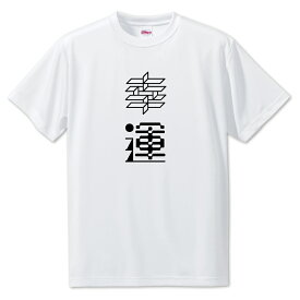 ニ文字漢字 Tシャツ 【2】【幸運】【S・M・L サイズ選べます】 オリジナル 【ポジティブグッズ】PSTV