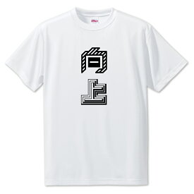 ニ文字漢字 Tシャツ 【51】【向上】【S・M・L サイズ選べます】 オリジナル 【ポジティブグッズ】PSTV