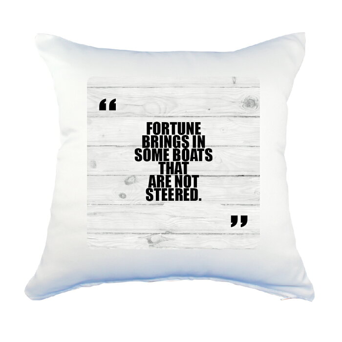 楽天市場 英語 名言 グッズ クッション Lサイズ カバーのみ Pstv Fortune Brings In 16 ウッド Pstv 45 45cm オリジナル おすすめ かっこいい 部活 引退 入園 入学 スポーツ 腰痛対策に オリジナルグッズ専門店ファンクリ