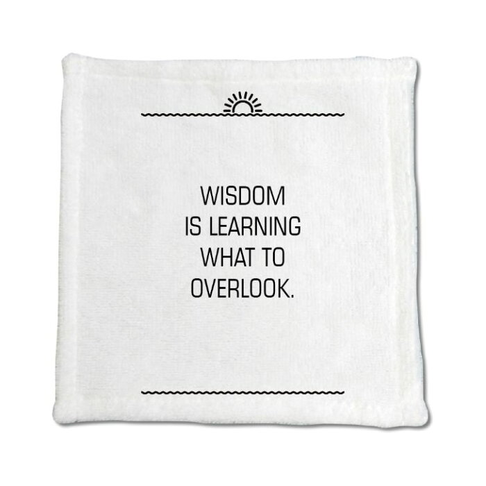 楽天市場 英語 名言 グッズ ハンドタオル Wisdom Is Learning 61 サンライズ 0mm 0mm オリジナル おすすめ かっこいい グッズ うちわ 専門店ファンクリ