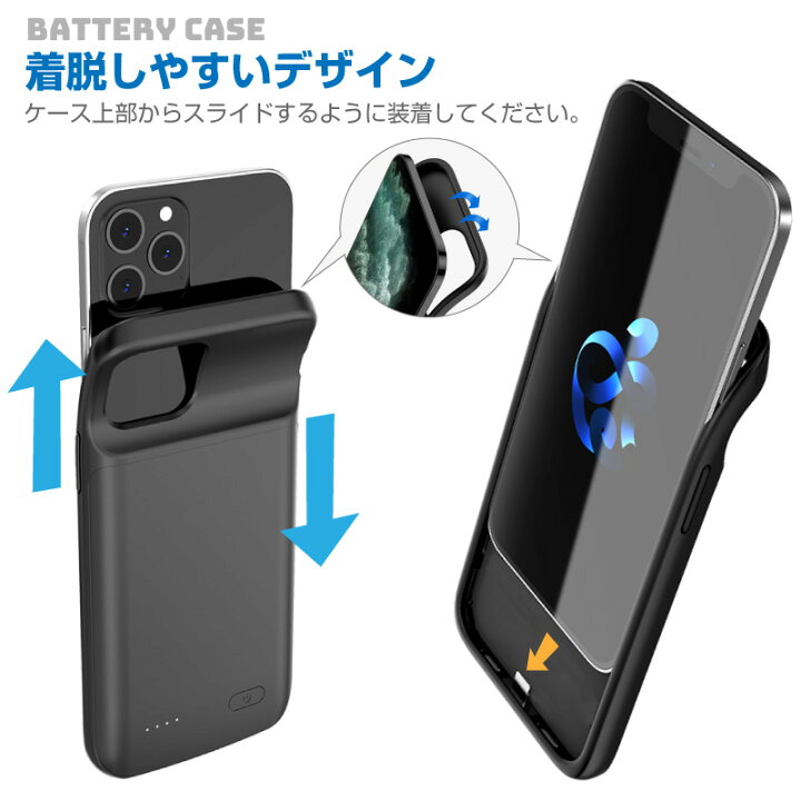 楽天市場】iPhone12 mini iPhone12mini バッテリー内蔵ケース 