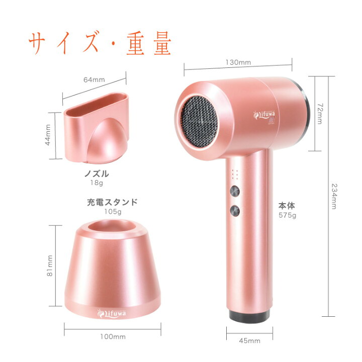 楽天市場】【公式】【メーカー保証】FUNKS Lifuwa 充電式 コードレス 