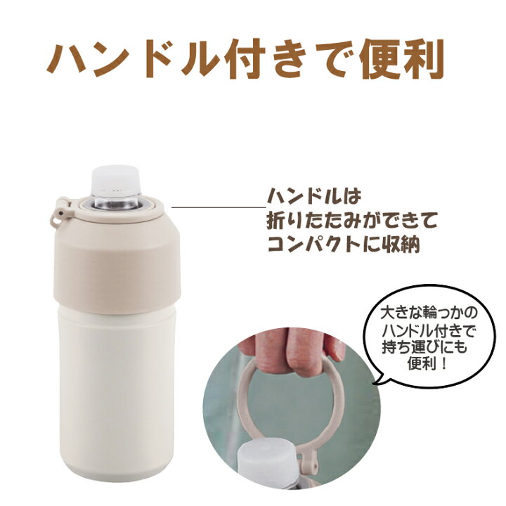 楽天市場】ペットボトルホルダー ペットボトル 保冷 カバー 真空二重 