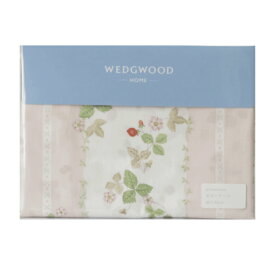 ウェッジウッド(WEDGWOOD) 枕カバー 65×45cm ピンク 綿100 WW7620 ワイルドストロベリー 西川 nishikawa 日本製 PJ07305679