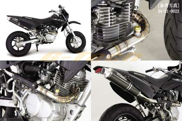 楽天市場】【送料無料】SP武川製 XR100モタード用STレーシングマフラー  