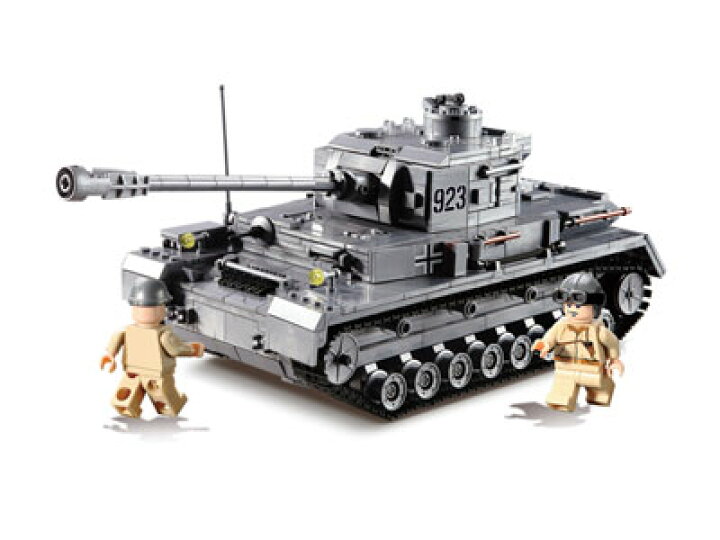 楽天市場 Afm ミリタリーブロックシリーズ パンツァ Afm ドイツ軍 4号戦車sd Kfz 161 2 1193blocks タンク ジャーマングレー Lego互換 G Trade Japan