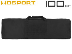 WoSporT ソフト ガンバッグ ライフル 100 レーザーカットMOLLE(100cm*28cm*7cm)◆ライフルケース 低価格 モーリー設置 ライフル/BBローダー/工具などの収納可