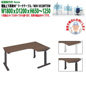 ItBXfXN (ng i)  d㉺~ NOV-1812WT7DW 90°[Ne[u 1800xs1200x650`1250mm   ƃfXN ~e[u ~fXN t쏊