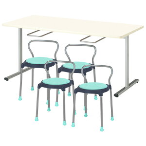 �Ј��H���e�[�u���Z�b�g 4�l�p ��� �H���e�[�u�� E-ORS-1575-E-CUPPO-B-4 �Ј��H���p�e�[�u�� �x�e�� �w���� �Ј��� ���H�X