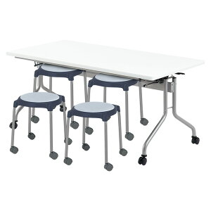 �Ј��H���e�[�u���Z�b�g 4�l�p ��� �H���e�[�u�� E-RFH-1575 1�� + �ۈ֎q E-CUPPO-CC 4�r �Ј��H���p�e�[�u�� �x�e�� �w���� �Ј��� ���H�X