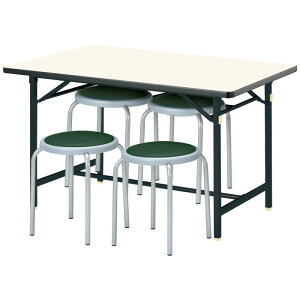 �Ј��H���e�[�u���Z�b�g 4�l�p ��� �H���e�[�u�� E-YZ-1275 1�� + �ۃC�XE-ST-25T 4�r �Ј��H���p�e�[�u�� �x�e�� �w���� �Ј��� ���H�X ��