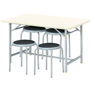 �Ј��H���e�[�u���Z�b�g 4�l�p ��� �H���e�[�u�� E-YZ-1275C 1�� + �ۃC�XE-ST-25T 4�r �Ј��H���p�e�[�u�� �x�e�� �w���� �Ј��� ���H�X ��