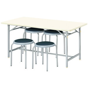 �Ј��H���e�[�u���Z�b�g 4�l�p ��� �H���e�[�u�� E-YZ-1575C 1�� + �ۃC�XE-ST-25T 4�r �Ј��H���p�e�[�u�� �x�e�� �w���� �Ј��� ���H�X ��