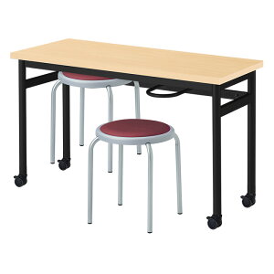 �Ј��H���e�[�u���Z�b�g 2�l�p ��� �H���e�[�u�� E-RHM-1245C 1�� + �ۈ֎qE-ST-25T 2�r �Ј��H���p�e�[�u�� �x�e�� �J�E���^�[�e�[�u��