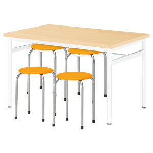 �Ј��H���e�[�u���Z�b�g 4�l�p ��� �H���e�[�u�� E-RHM-1275A 1�� + �ۈ֎qM-22 4�r �Ј��H���p�e�[�u�� �x�e�� �w���� �Ј��� ���H�X